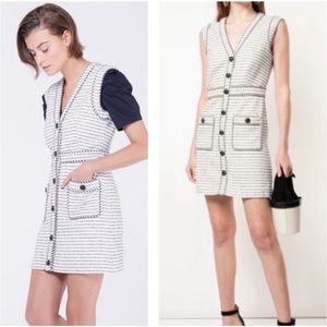 Veronica Beard Kama Tweed Dress. Size 8.